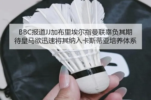 BBC报道JJ加布里埃尔指曼联辜负其期待皇马欲迅速将其纳入卡斯蒂亚培养体系